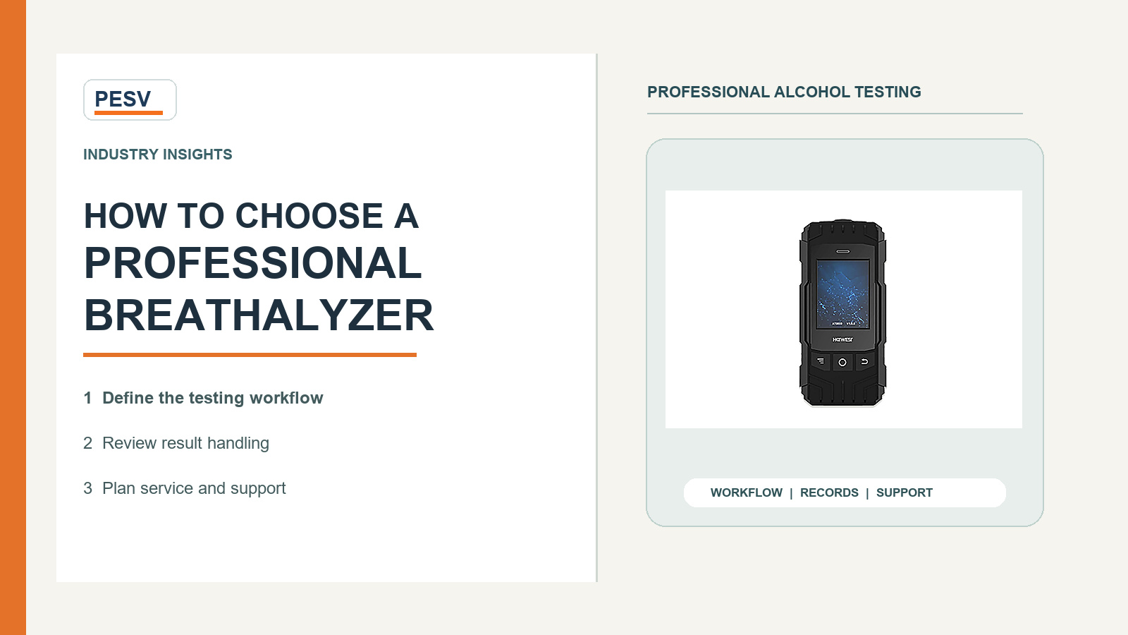 How to Choose a Professional Breathalyzer for Law Enforcement and Workplace Safety
