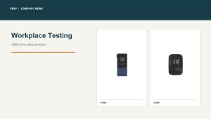 PESV workplace alcohol testing breathalyzer product overview