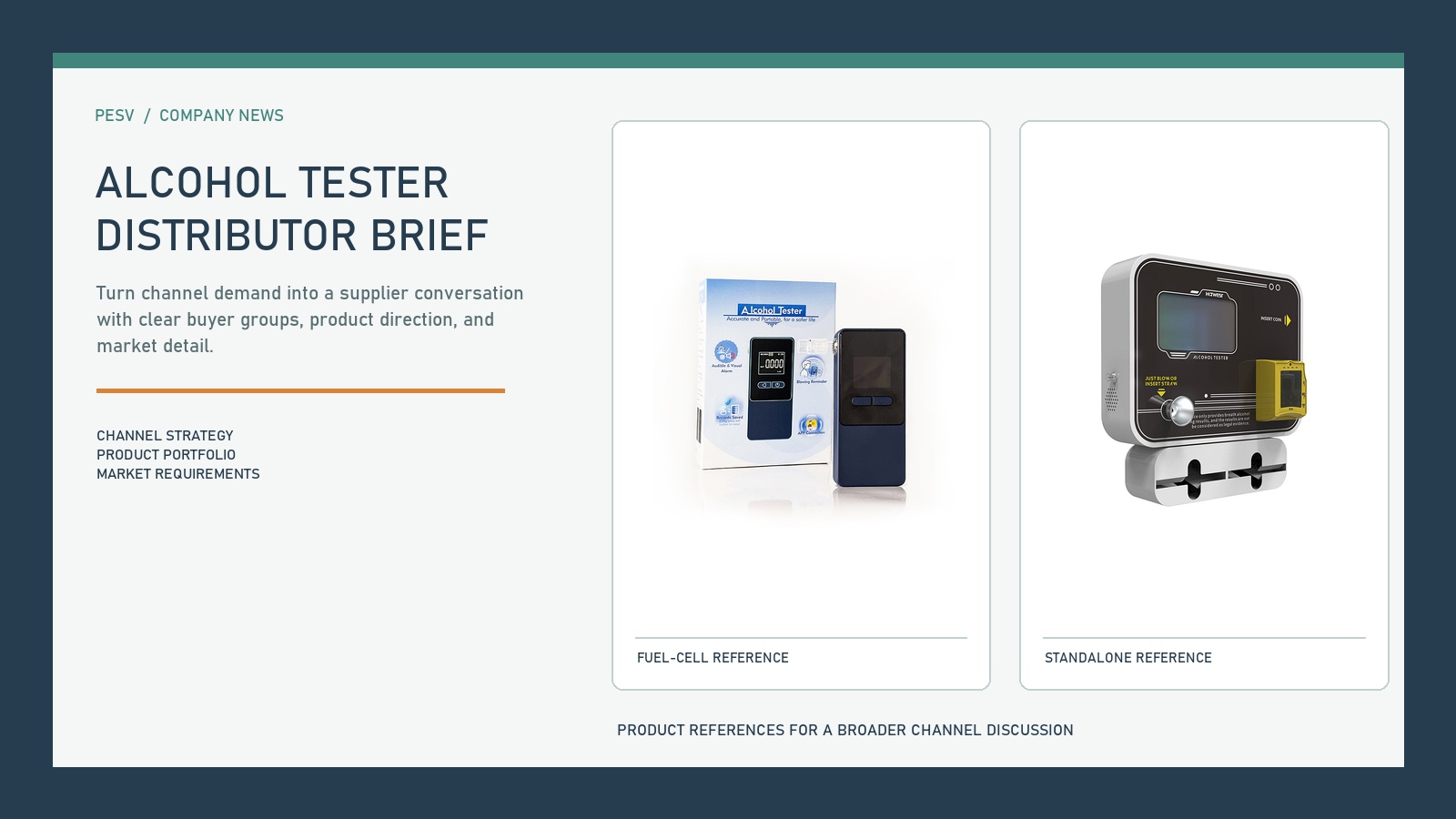 Alcohol Tester Distributor Guide: Building a Channel-Ready Product Brief