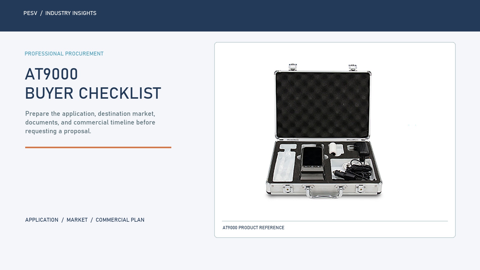 AT9000 Breathalyzer Procurement Checklist for Professional Project Buyers