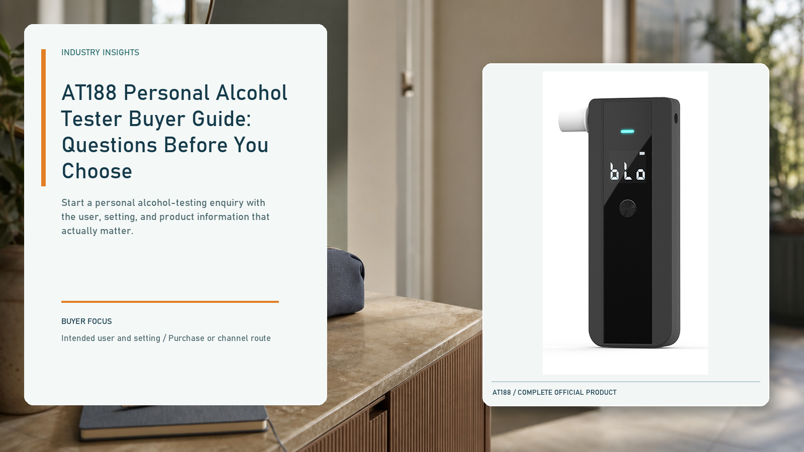 AT188 Personal Alcohol Tester Buyer Guide: Questions Before You Choose