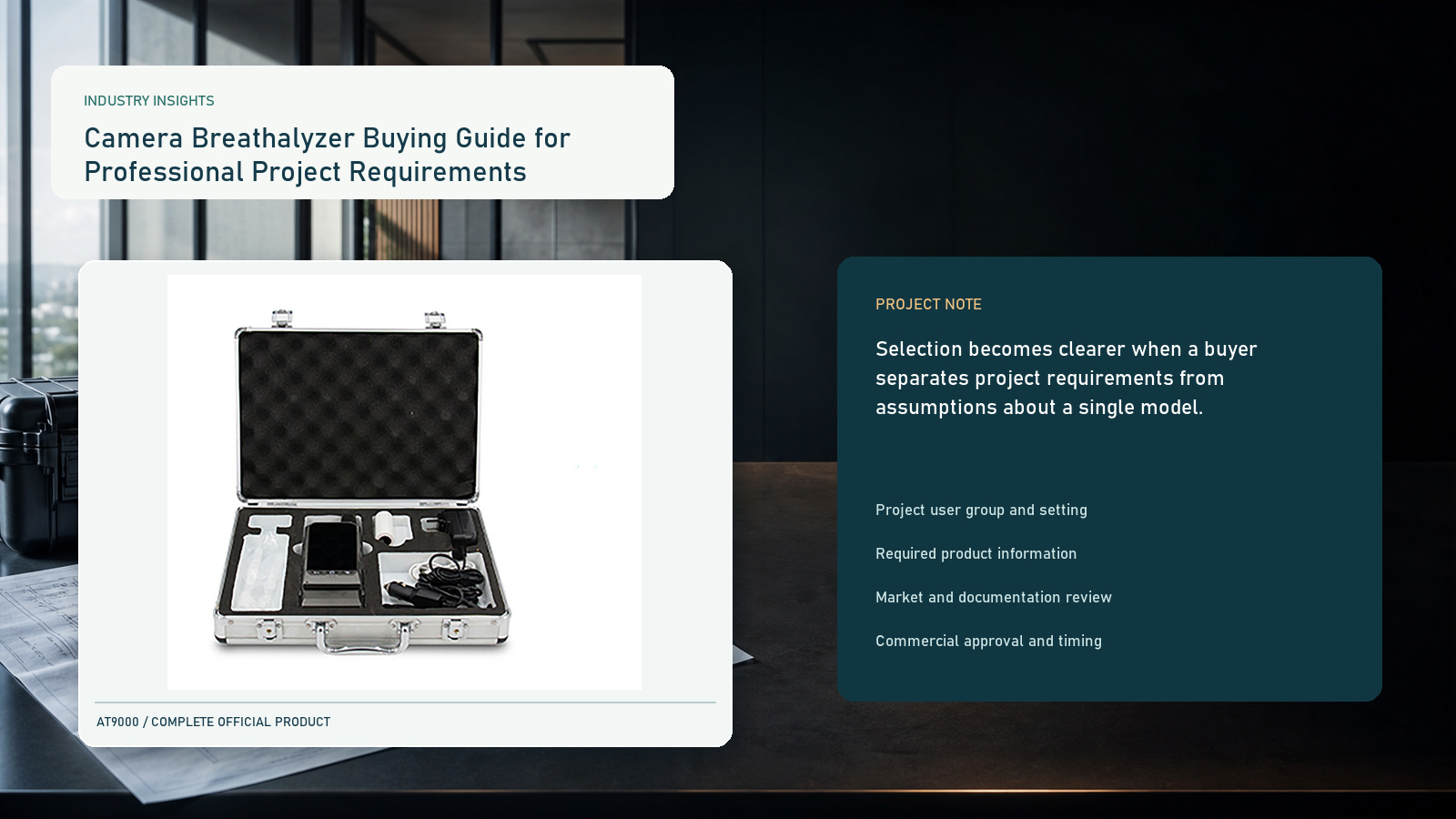 Camera Breathalyzer Buying Guide for Professional Project Requirements