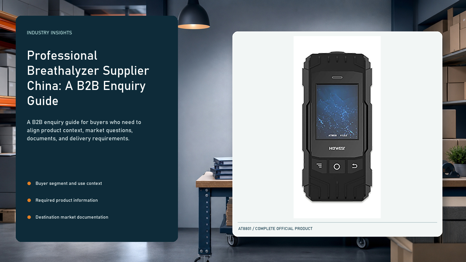 Professional Breathalyzer Supplier China: A B2B Enquiry Guide