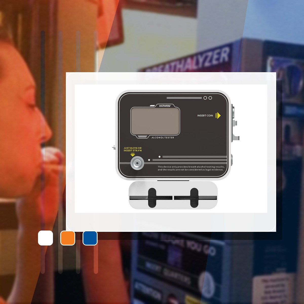 AT329 standalone alcohol tester product image