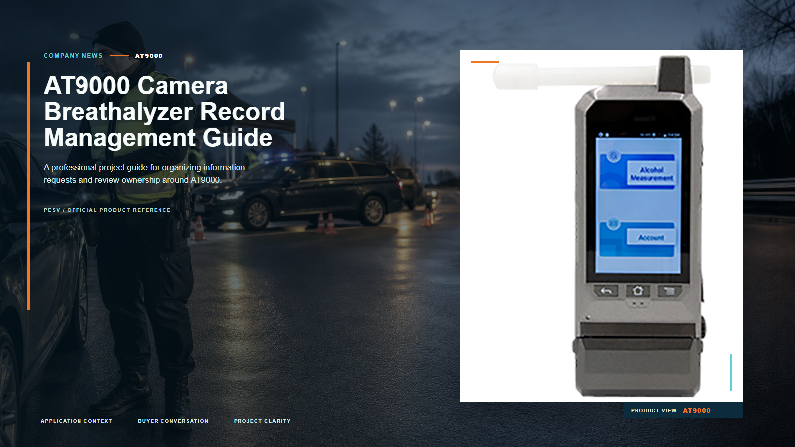 AT9000 Camera Breathalyzer Record Management Guide