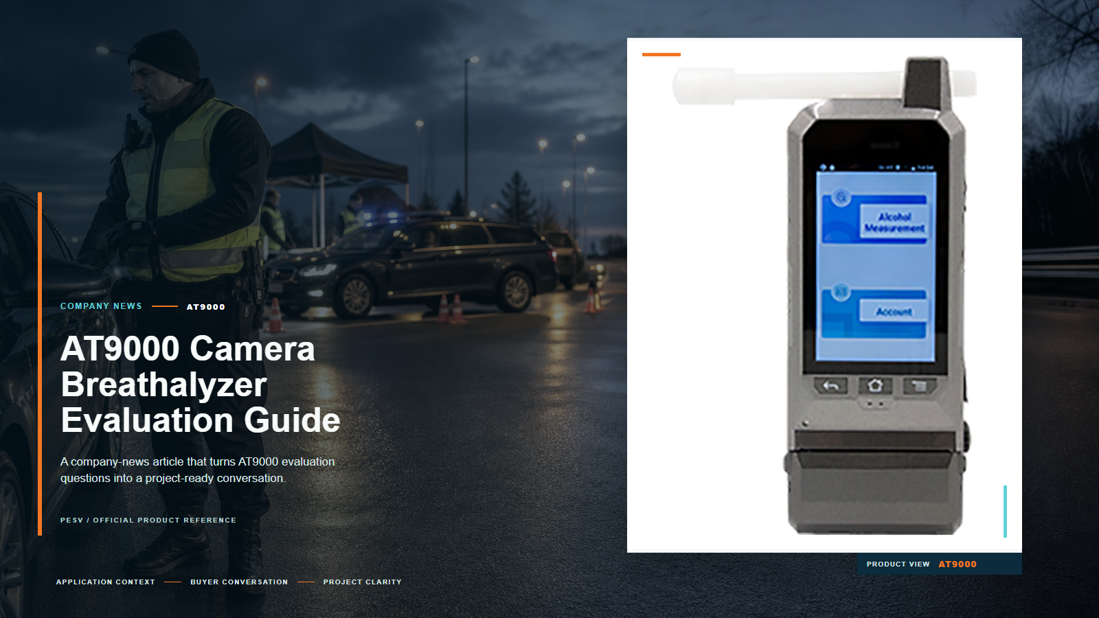 AT9000 Camera Breathalyzer Evaluation Guide