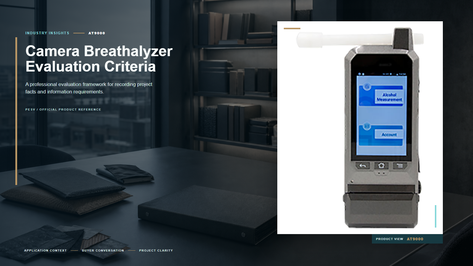 Camera Breathalyzer Evaluation Criteria for Professional Buyers