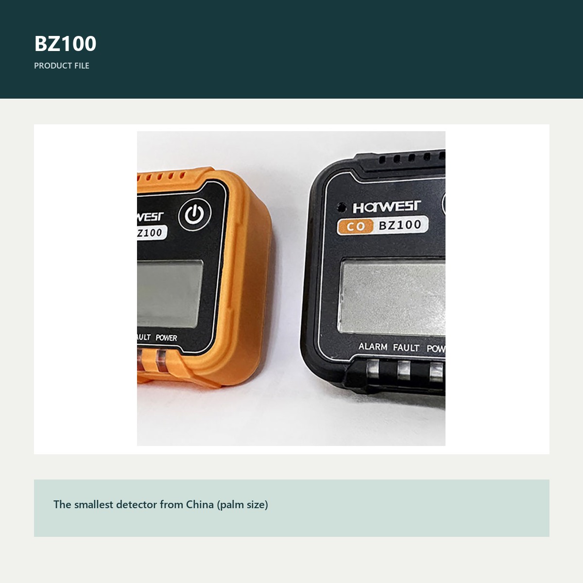 BZ100 product view for portable multi gas detector supplier