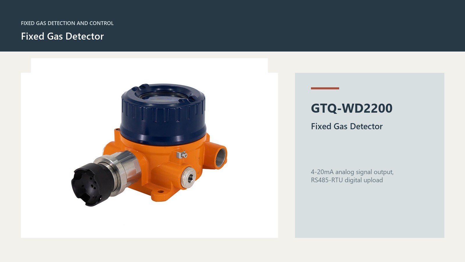 Choosing an IP66 Fixed Gas Detector Without Losing the Job Context: GTQ-WD2200