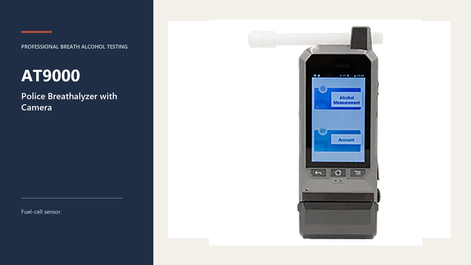 Police Breathalyzer With Camera: A Product-First Brief for the AT9000