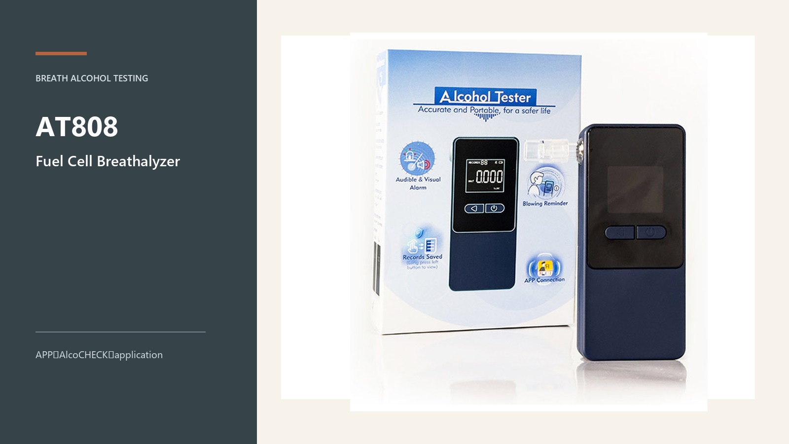 Fuel Cell Breathalyzer For Consumers: Defining the Job Before Selecting the AT808
