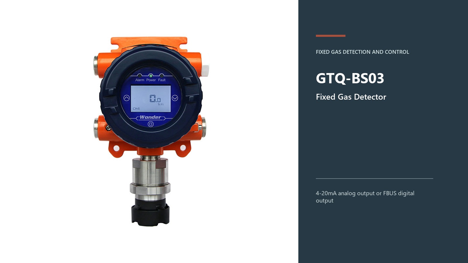 Fixed Gas Detector For Gas Processing Plant: Start With the Work Condition, Then Review the GTQ-BS03